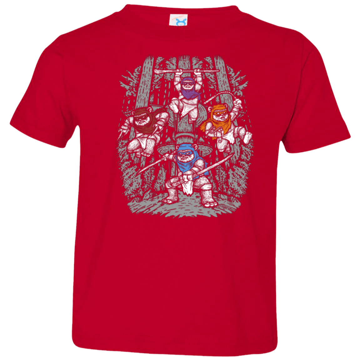 T-Shirts Red / 2T The Ninja Savages Toddler Premium T-Shirt