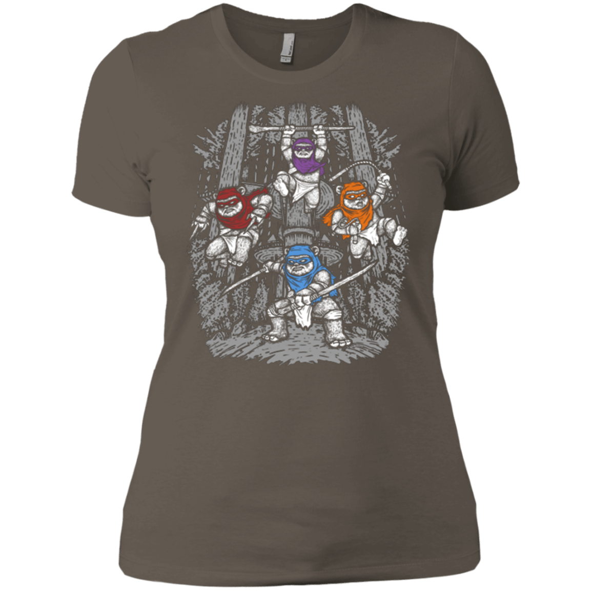 T-Shirts Warm Grey / X-Small The Ninja Savages Women's Premium T-Shirt