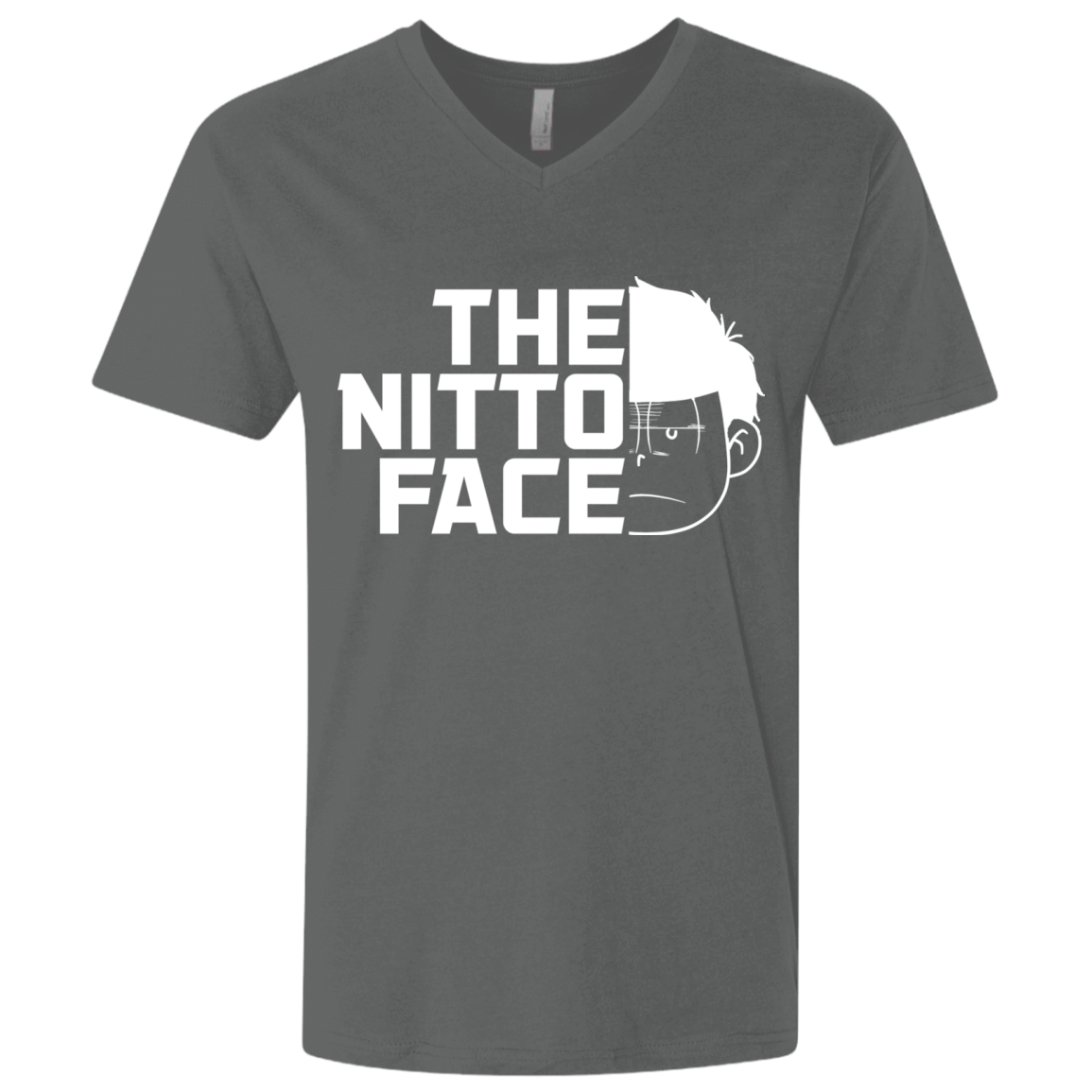 T-Shirts Heavy Metal / X-Small The Nitto Face Men's Premium V-Neck