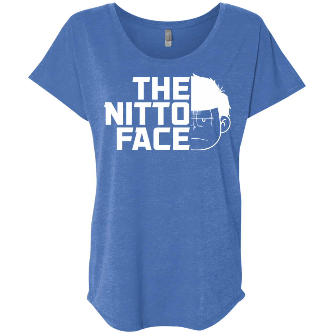 T-Shirts Vintage Royal / X-Small The Nitto Face Triblend Dolman Sleeve