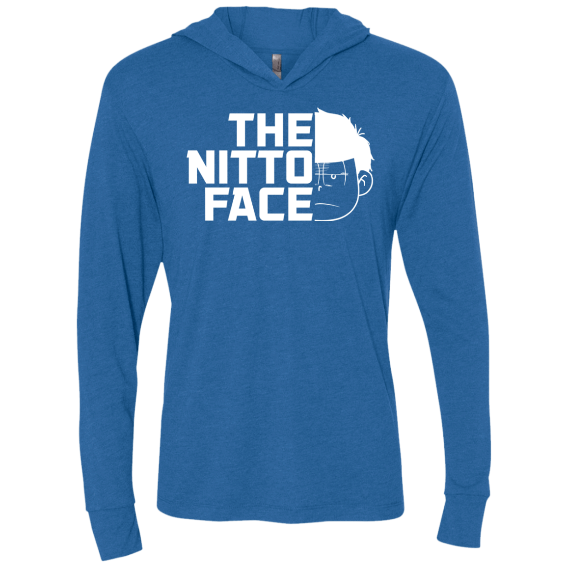 T-Shirts Vintage Royal / X-Small The Nitto Face Triblend Long Sleeve Hoodie Tee