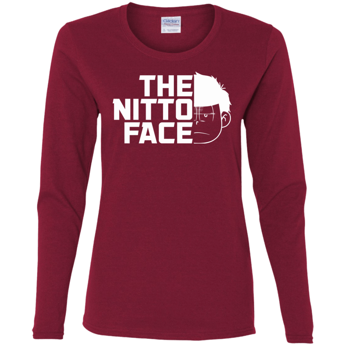 T-Shirts Cardinal / S The Nitto Face Women's Long Sleeve T-Shirt