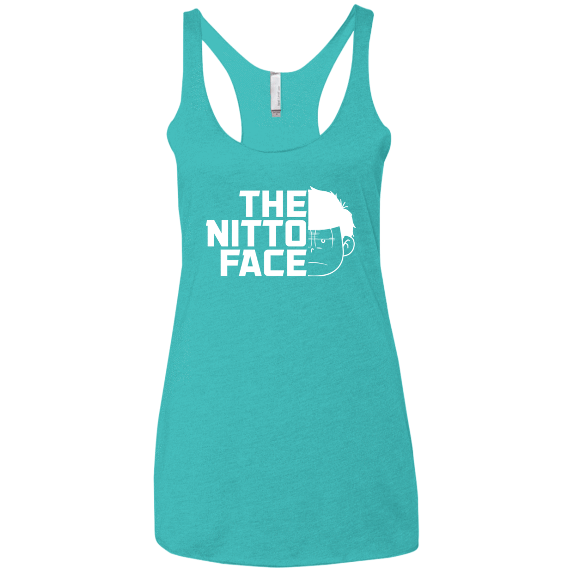 T-Shirts Tahiti Blue / X-Small The Nitto Face Women's Triblend Racerback Tank