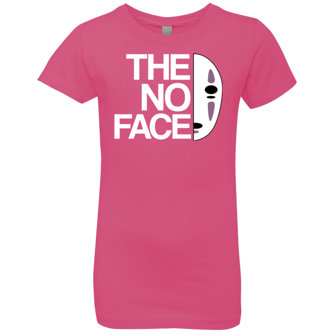 T-Shirts Hot Pink / YXS The No Face Girls Premium T-Shirt