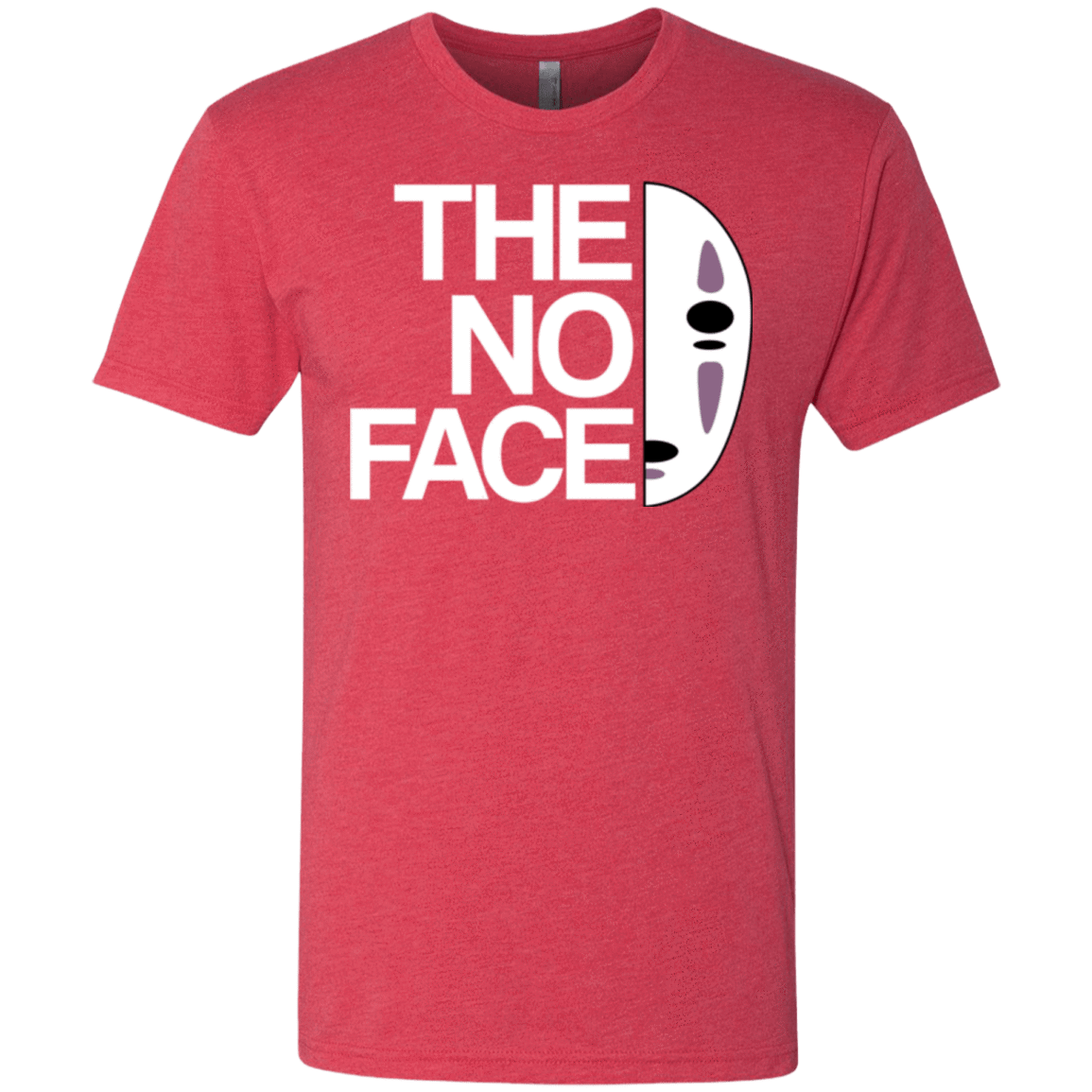 T-Shirts Vintage Red / Small The No Face Men's Triblend T-Shirt