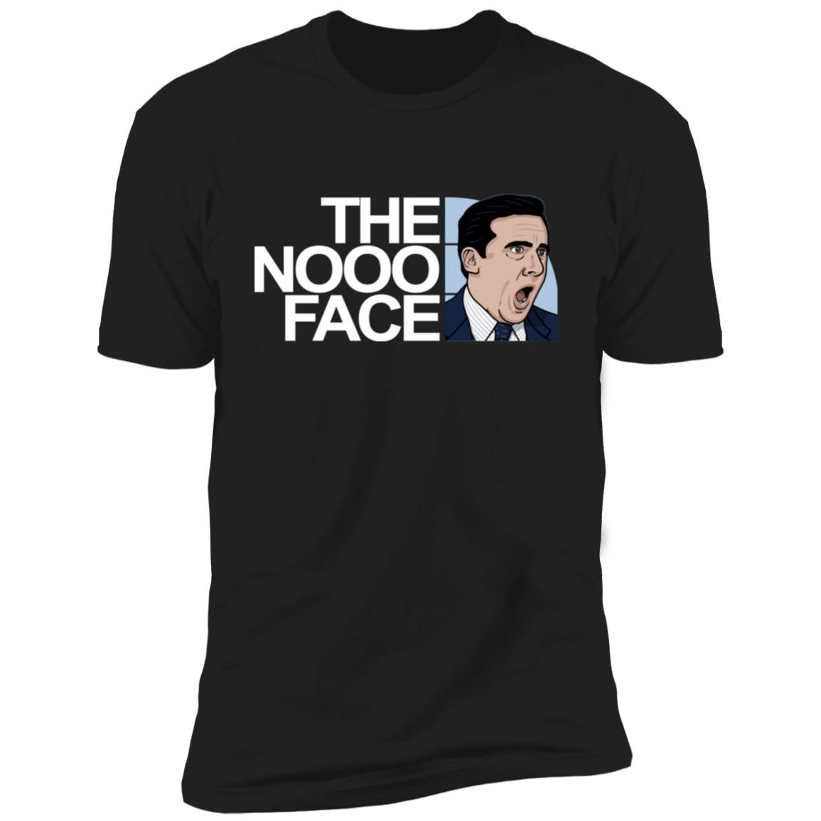 T-Shirts Black / X-Small The Nooo Face Men's Premium T-Shirt