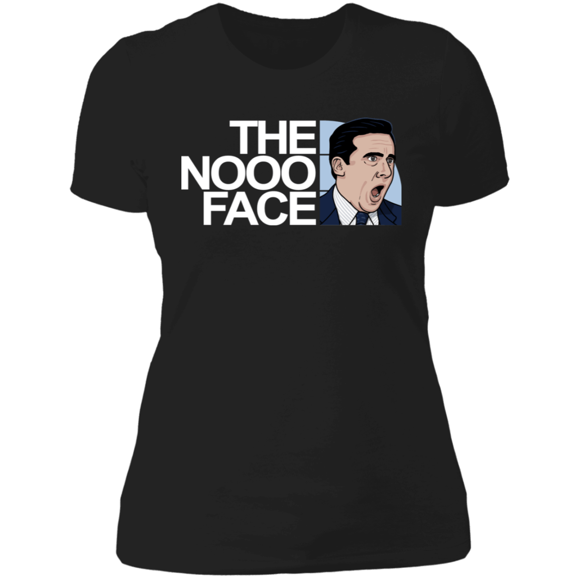 T-Shirts Black / X-Small The Nooo Face Women's Premium T-Shirt