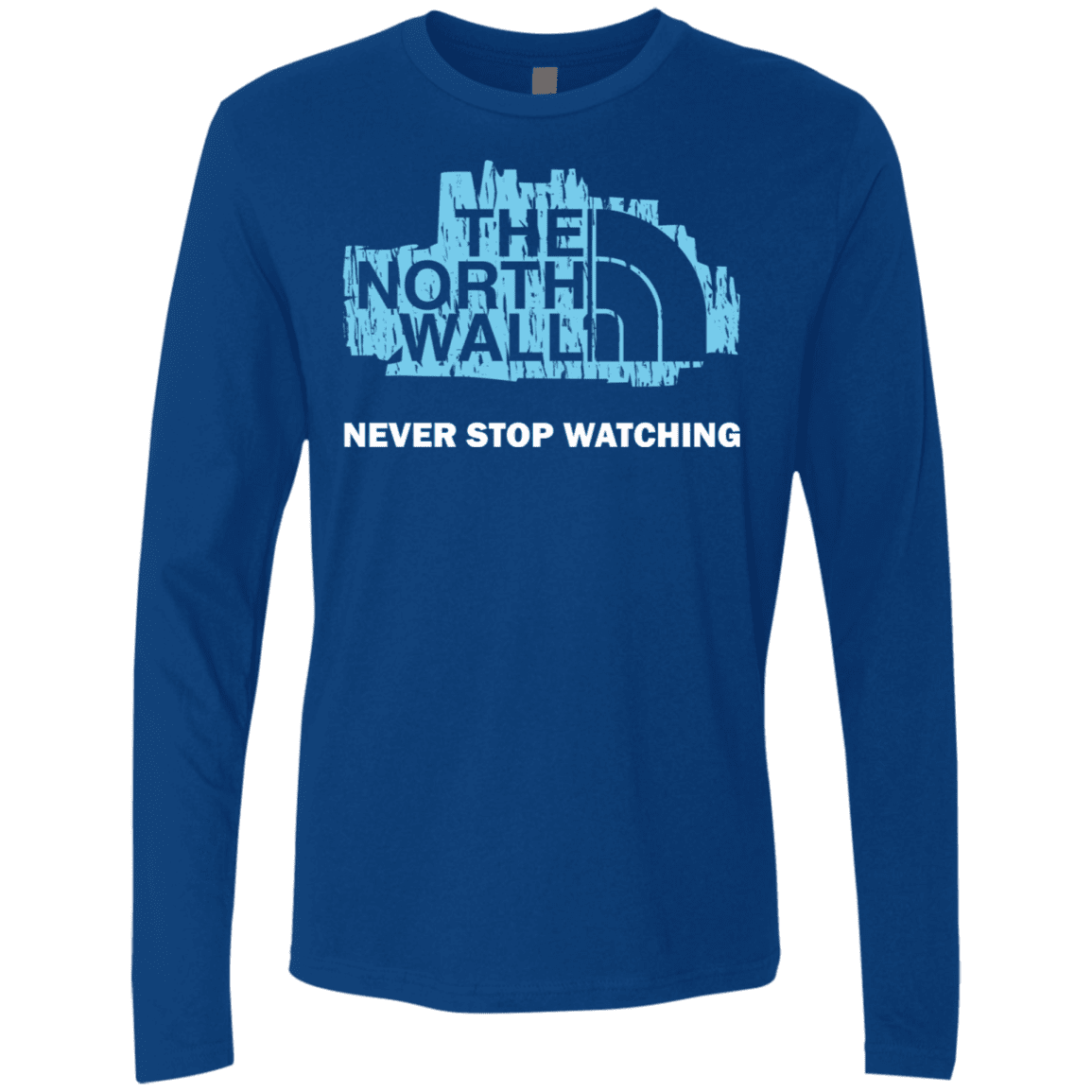 T-Shirts Royal / S The North Wall Men's Premium Long Sleeve