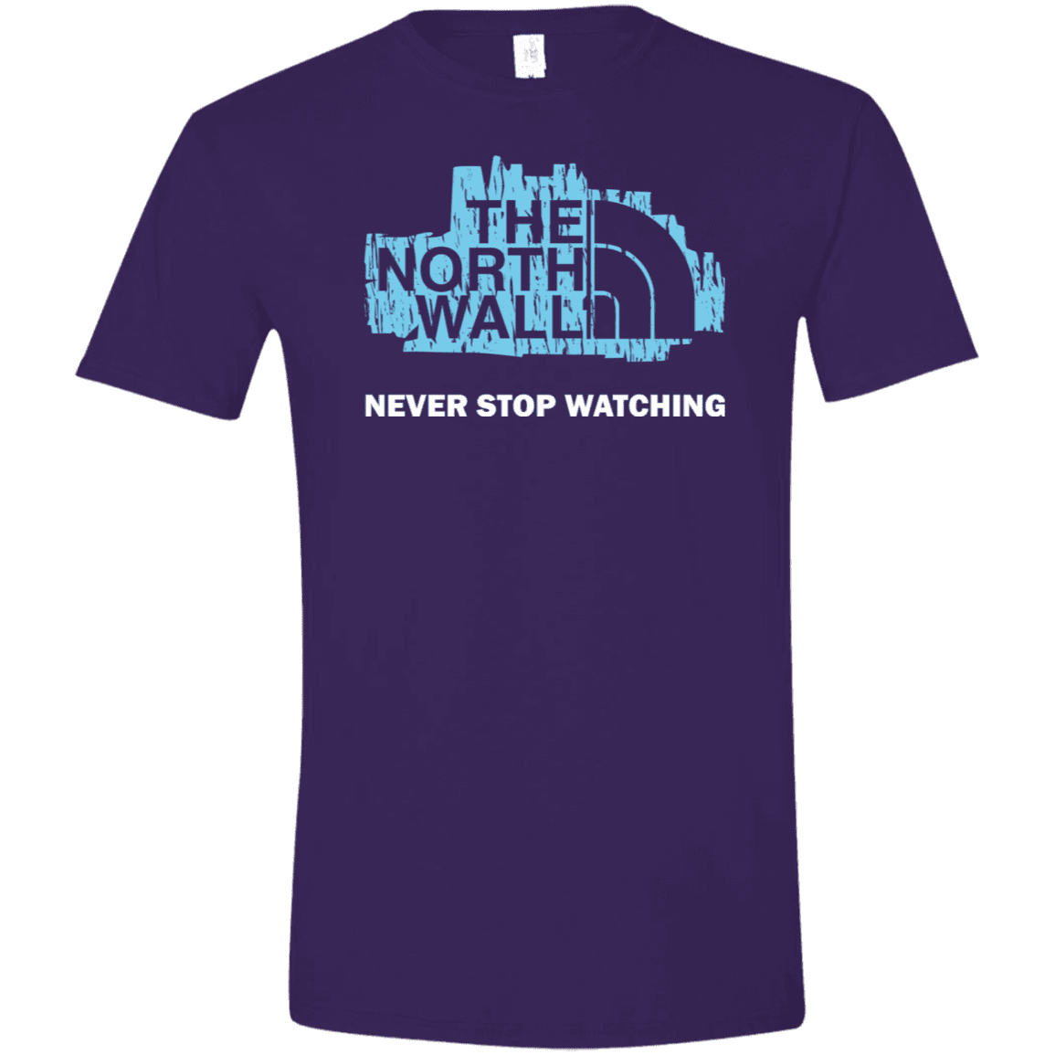 T-Shirts Purple / S The North Wall Men's Semi-Fitted Softstyle