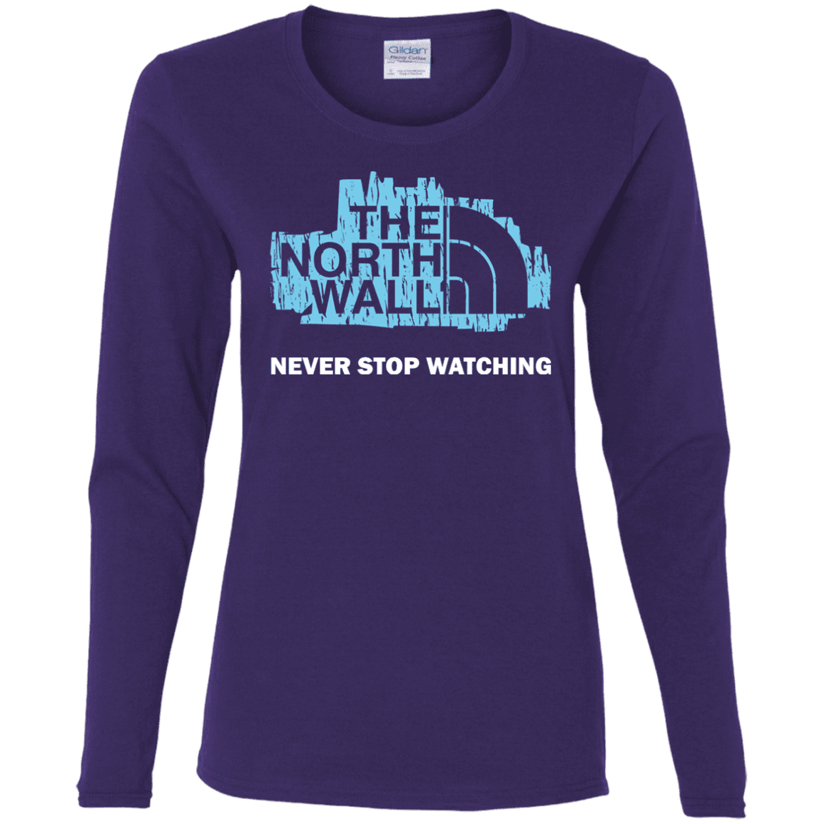 T-Shirts Purple / S The North Wall Women's Long Sleeve T-Shirt