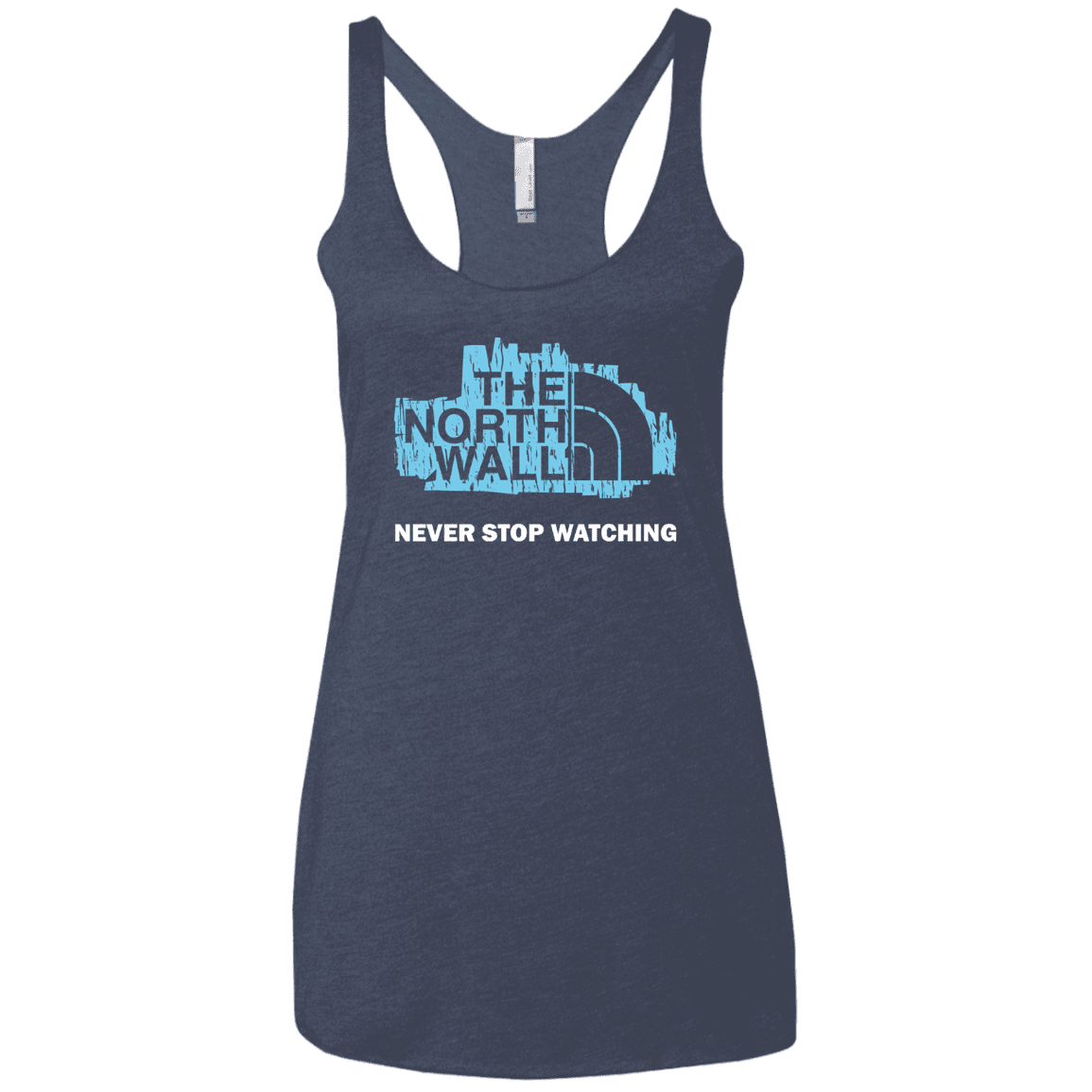 T-Shirts Vintage Navy / X-Small The North Wall Women's Triblend Racerback Tank