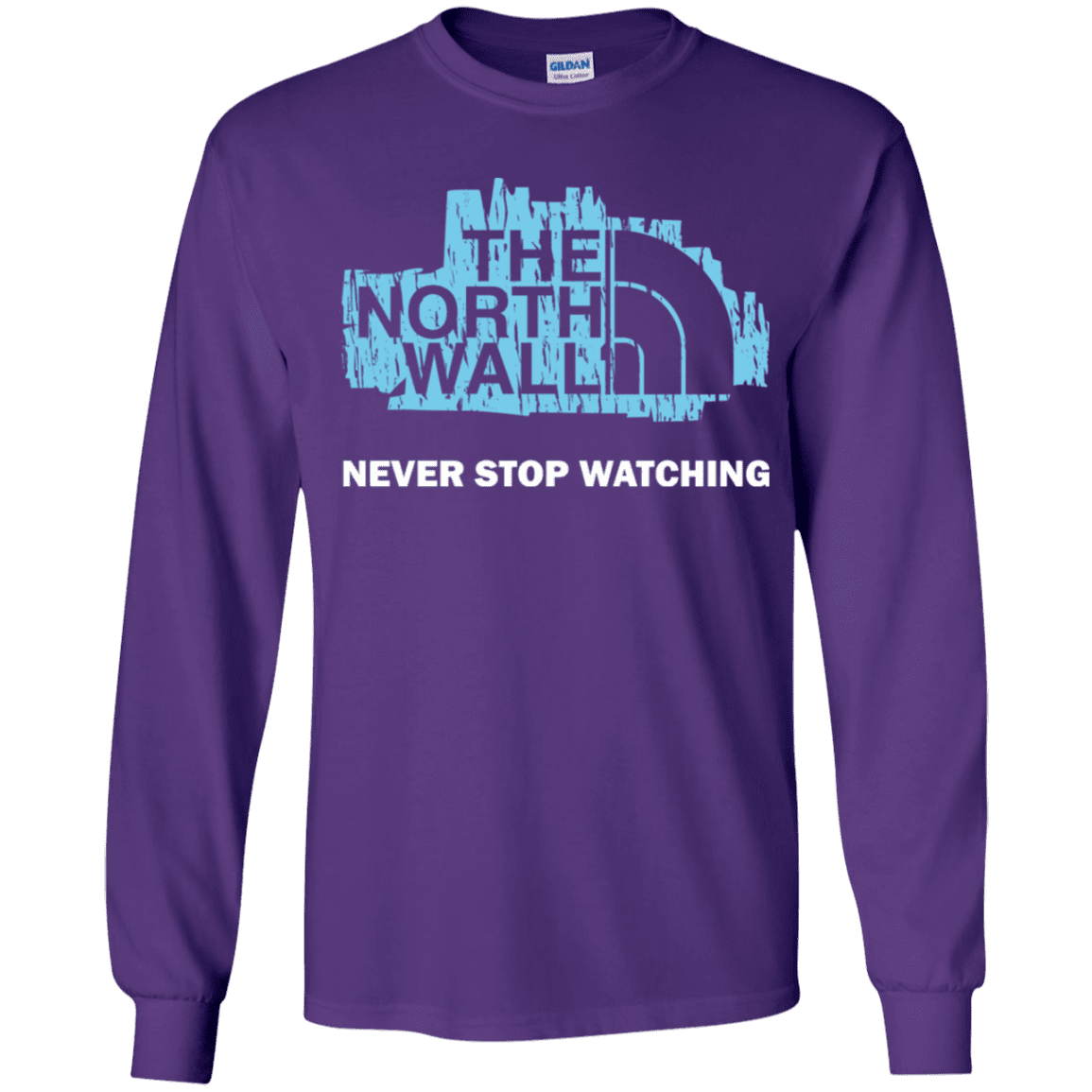 T-Shirts Purple / YS The North Wall Youth Long Sleeve T-Shirt