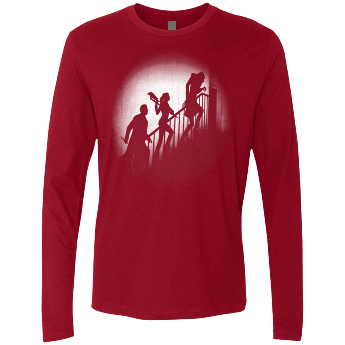 T-Shirts Cardinal / Small The Nosferatu Slayer Men's Premium Long Sleeve