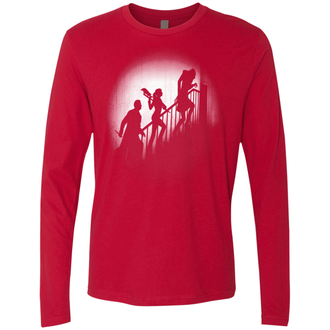 T-Shirts Red / Small The Nosferatu Slayer Men's Premium Long Sleeve