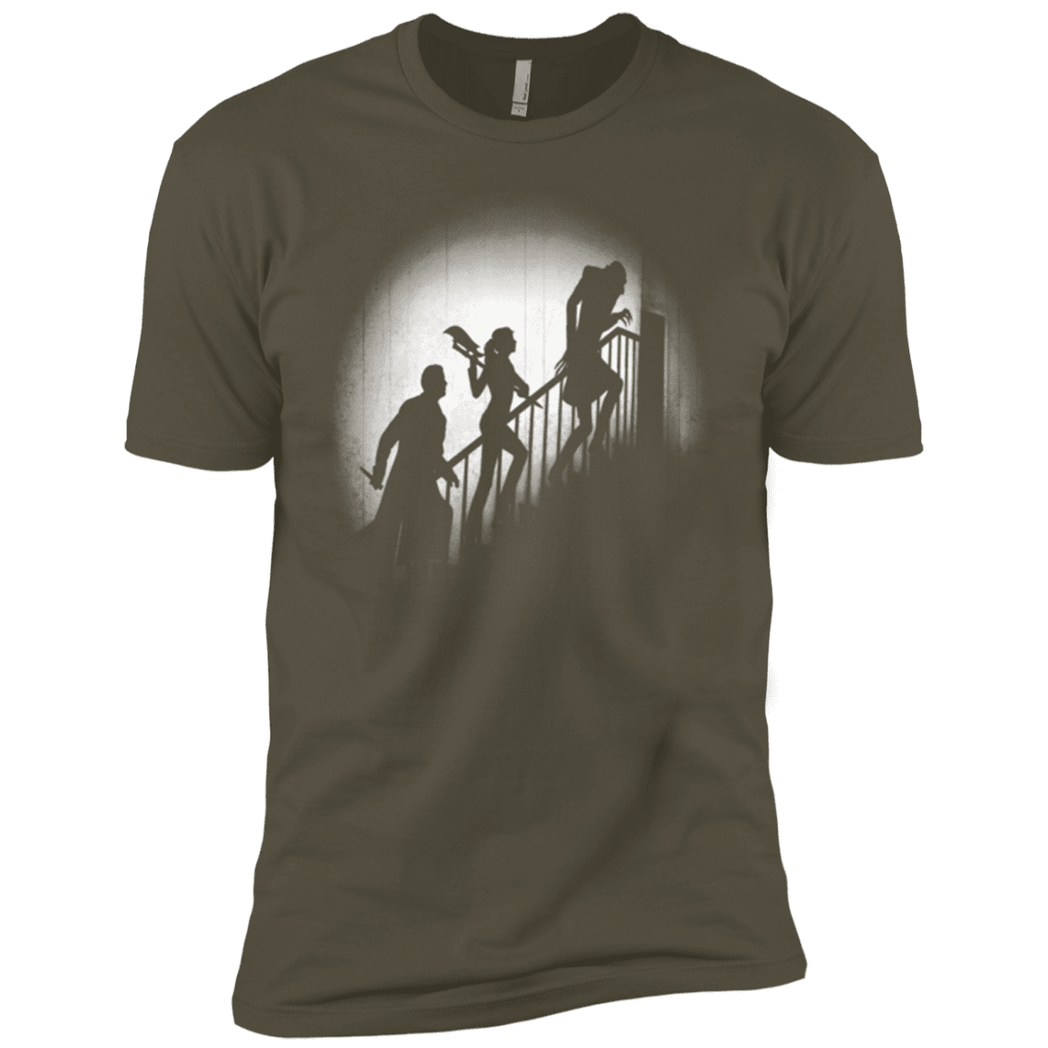 T-Shirts Military Green / X-Small The Nosferatu Slayer Men's Premium T-Shirt