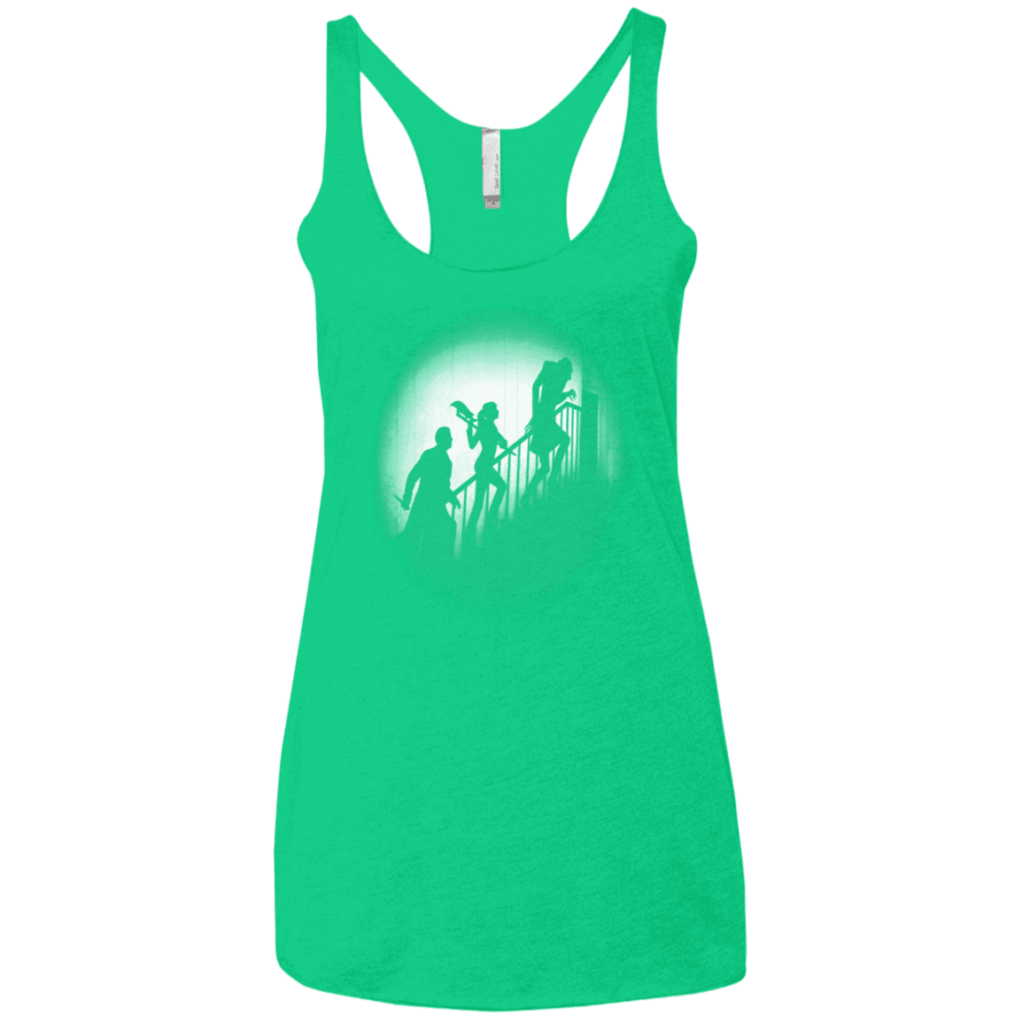 T-Shirts Envy / X-Small The Nosferatu Slayer Women's Triblend Racerback Tank