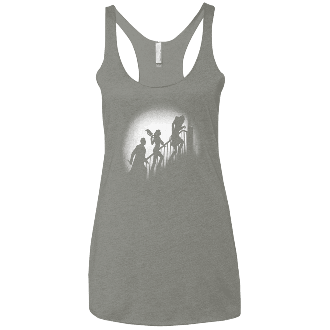 T-Shirts Venetian Grey / X-Small The Nosferatu Slayer Women's Triblend Racerback Tank