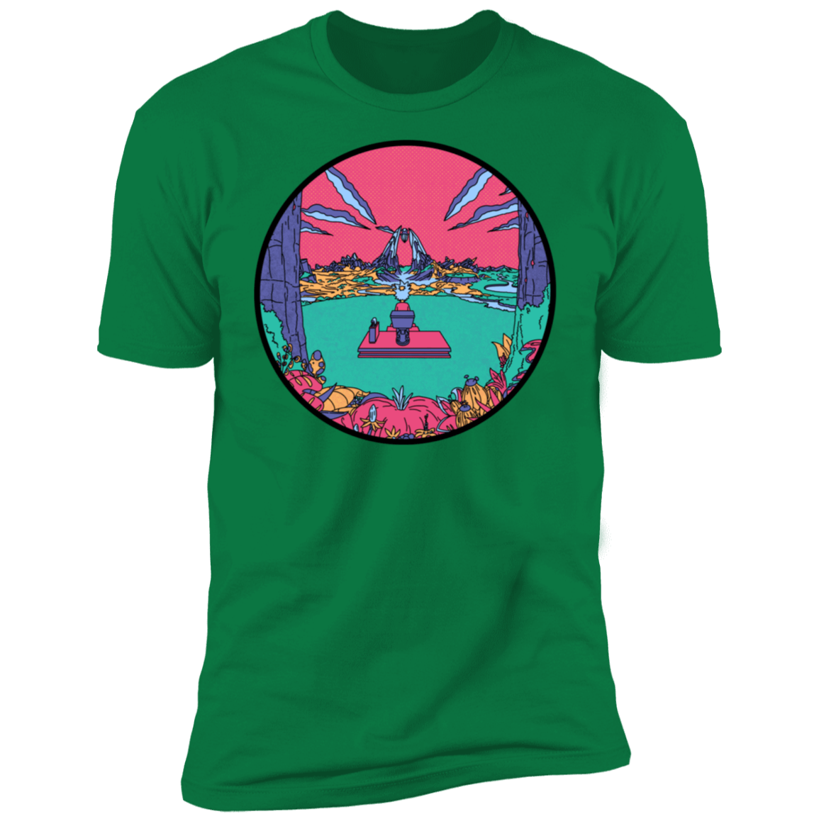 T-Shirts Kelly Green / S The Old Man and The Seat Men's Premium T-Shirt