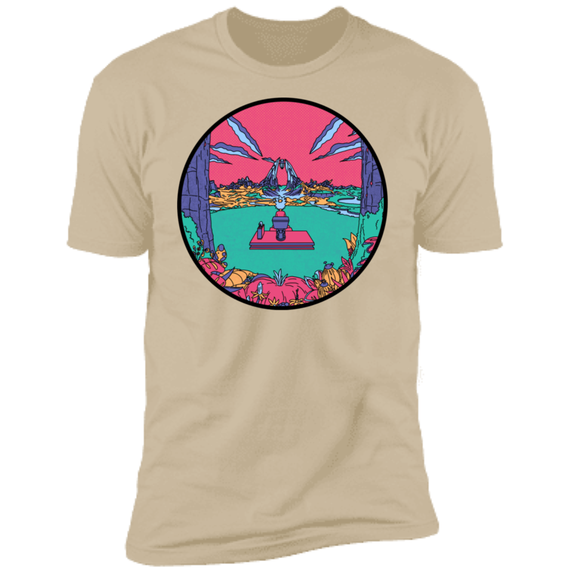 T-Shirts Sand / S The Old Man and The Seat Men's Premium T-Shirt