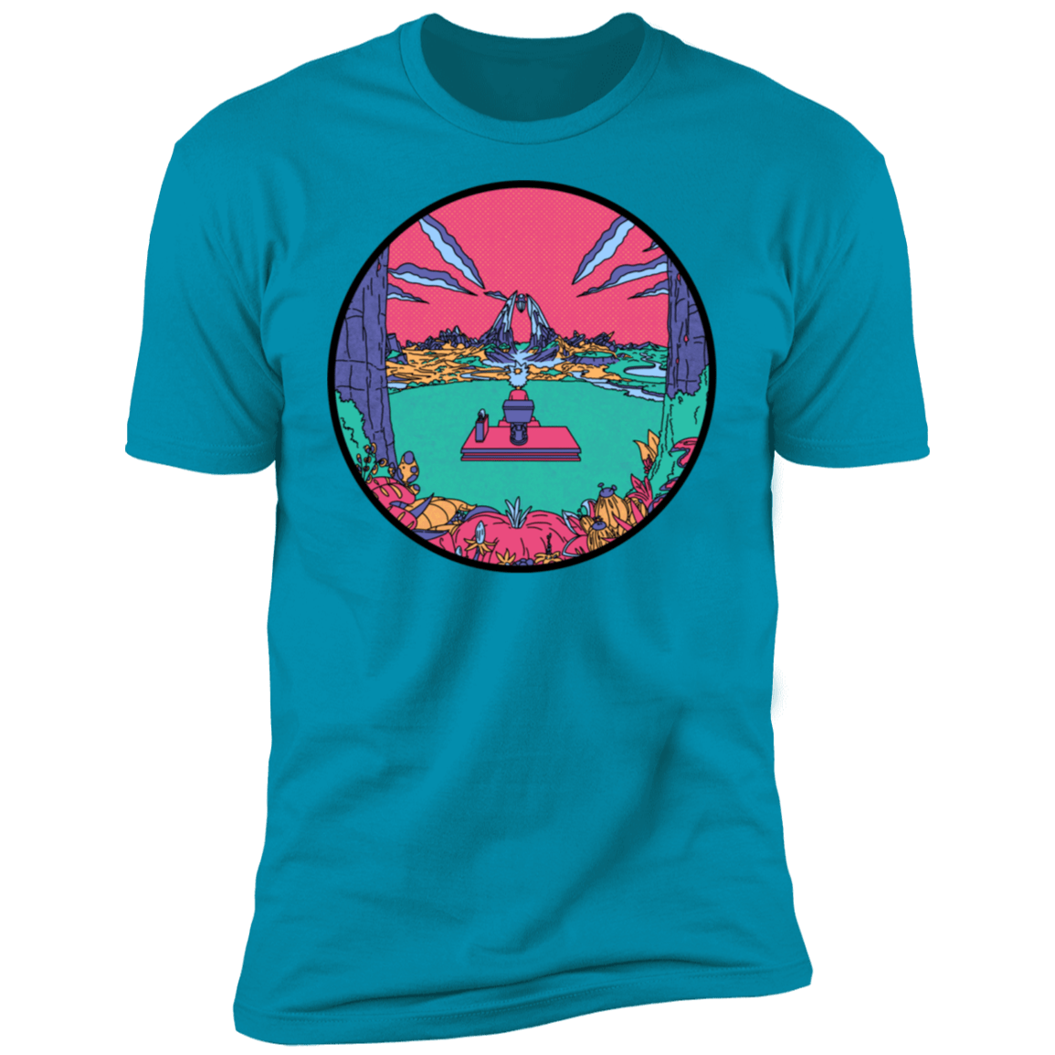 T-Shirts Turquoise / S The Old Man and The Seat Men's Premium T-Shirt