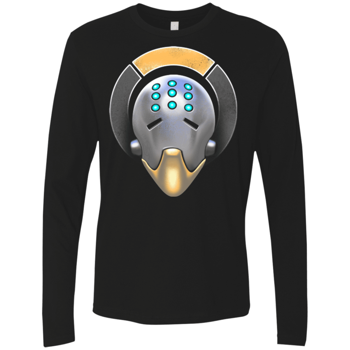 T-Shirts Black / Small The Omnic Monk Men's Premium Long Sleeve
