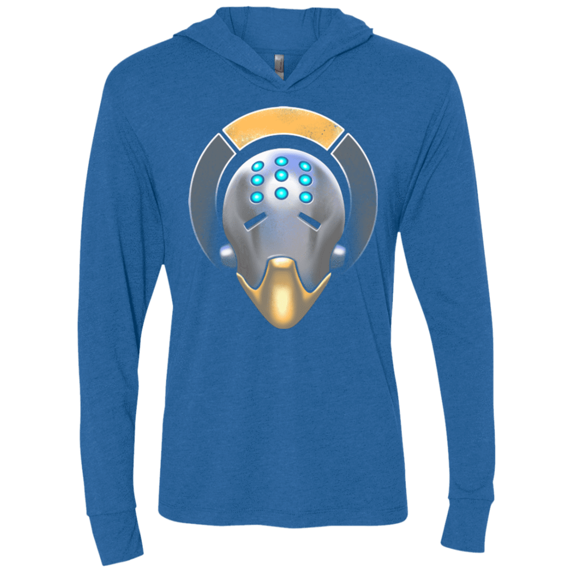 T-Shirts Vintage Royal / X-Small The Omnic Monk Triblend Long Sleeve Hoodie Tee