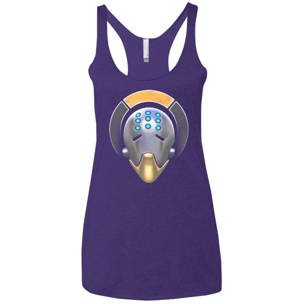T-Shirts Purple Rush / X-Small The Omnic Monk Women's Triblend Racerback Tank