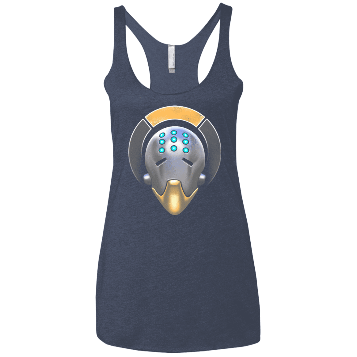 T-Shirts Vintage Navy / X-Small The Omnic Monk Women's Triblend Racerback Tank