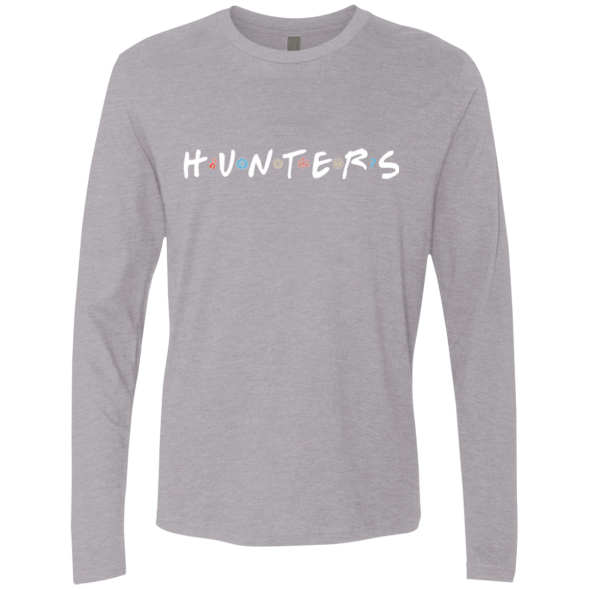 T-Shirts Heather Grey / Small The One Where They Save The World Men's Premium Long Sleeve