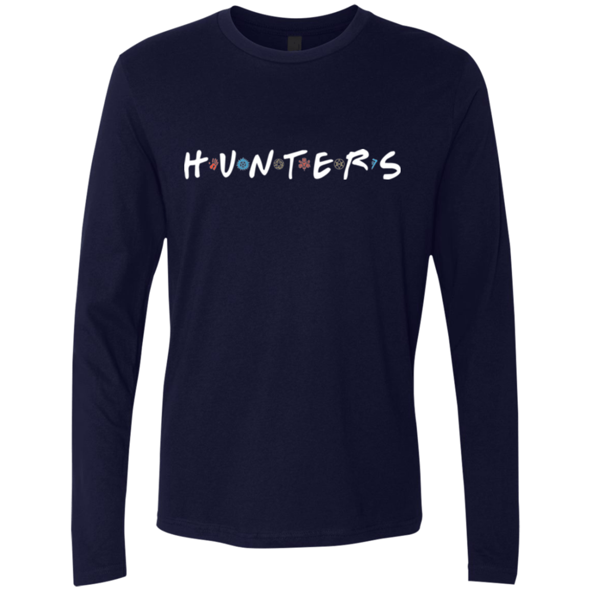 T-Shirts Midnight Navy / Small The One Where They Save The World Men's Premium Long Sleeve