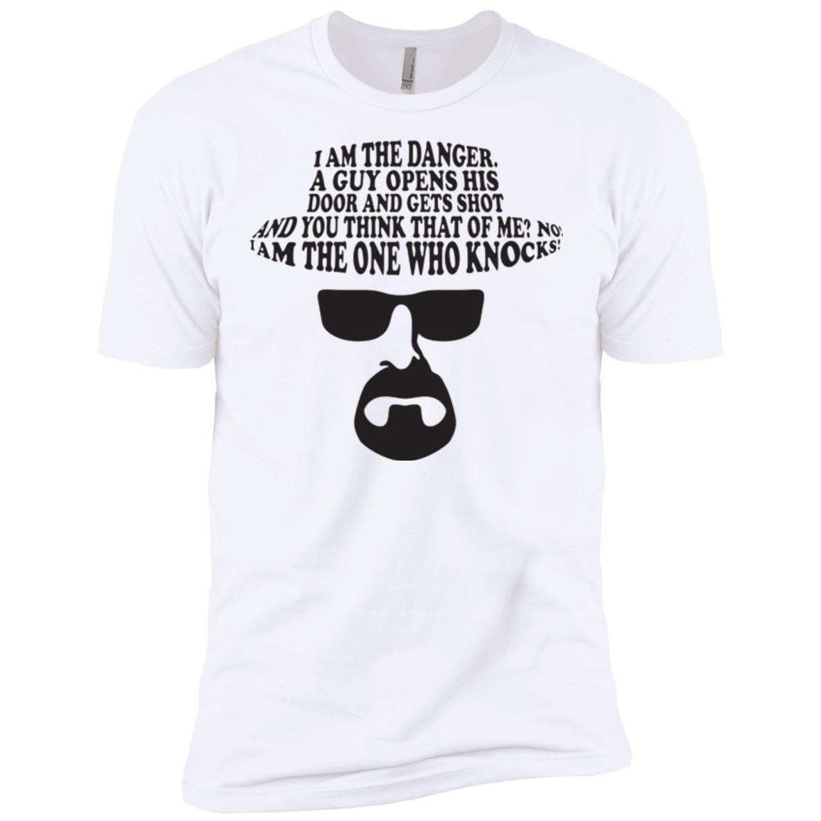 T-Shirts White / X-Small The One Who Knocks Men's Premium T-Shirt