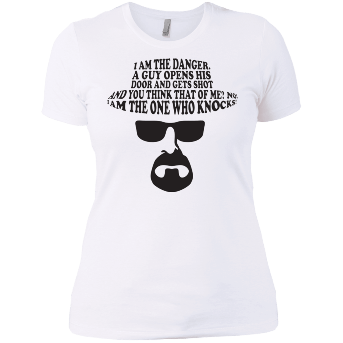 T-Shirts White / X-Small The One Who Knocks Women's Premium T-Shirt