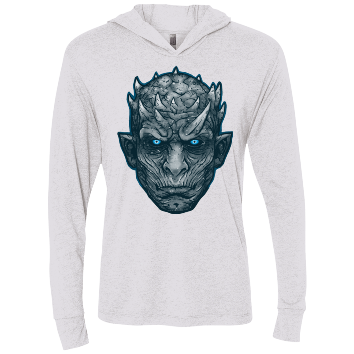 T-Shirts Heather White / X-Small The Other King2 Triblend Long Sleeve Hoodie Tee