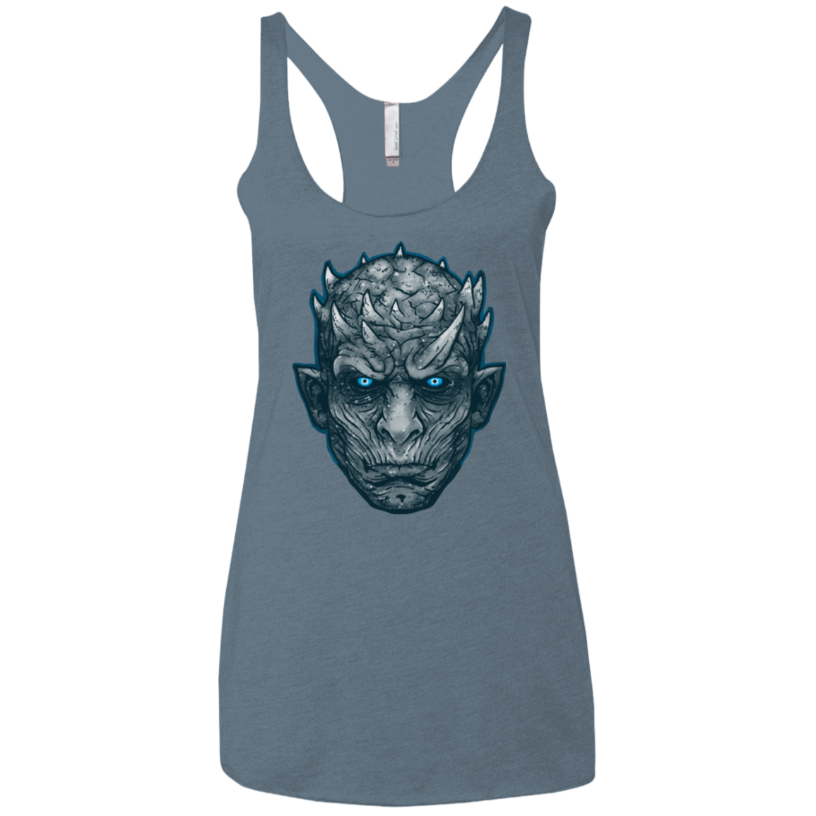 T-Shirts Indigo / X-Small The Other King2 Women's Triblend Racerback Tank