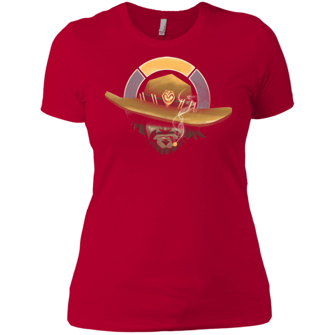 T-Shirts Red / X-Small The Outlaw Women's Premium T-Shirt