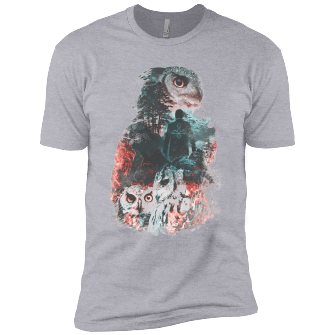 T-Shirts Heather Grey / YXS The Owls are Not What They Seem Boys Premium T-Shirt
