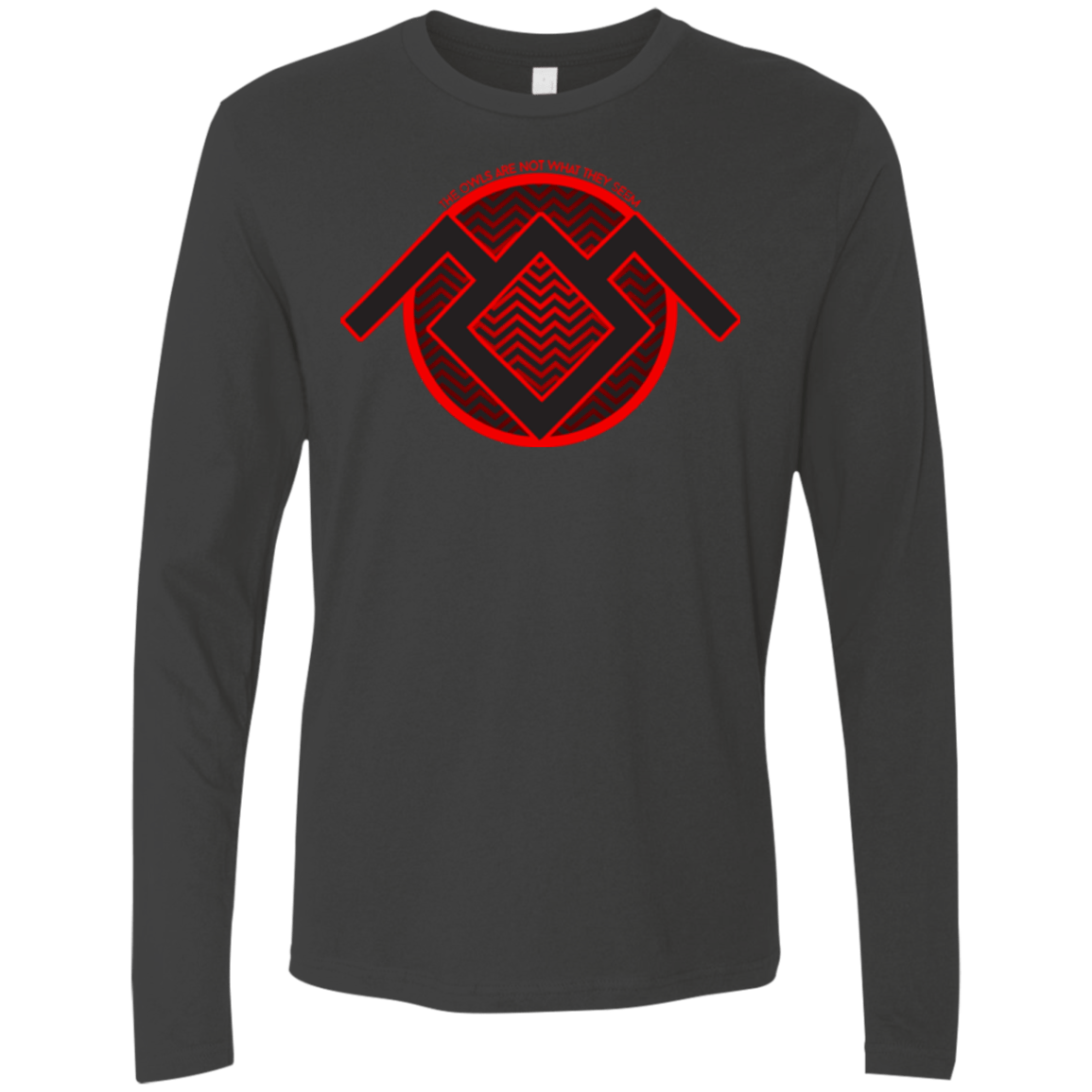 T-Shirts Heavy Metal / Small The Owls are Not what they Seem Men's Premium Long Sleeve