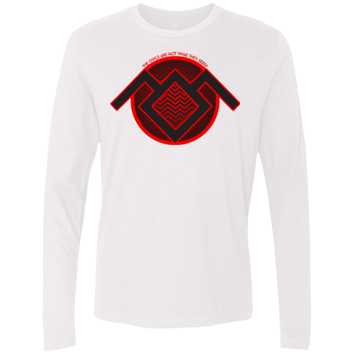 T-Shirts White / Small The Owls are Not what they Seem Men's Premium Long Sleeve