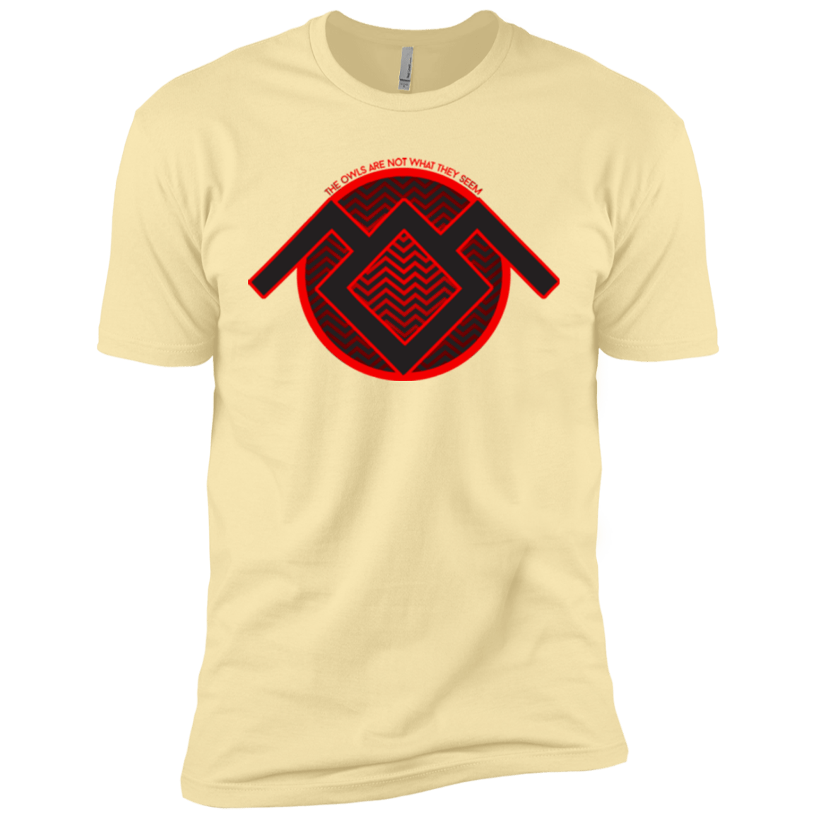 T-Shirts Banana Cream / X-Small The Owls are Not what they Seem Men's Premium T-Shirt