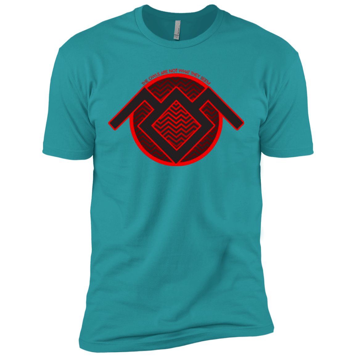 T-Shirts Tahiti Blue / X-Small The Owls are Not what they Seem Men's Premium T-Shirt