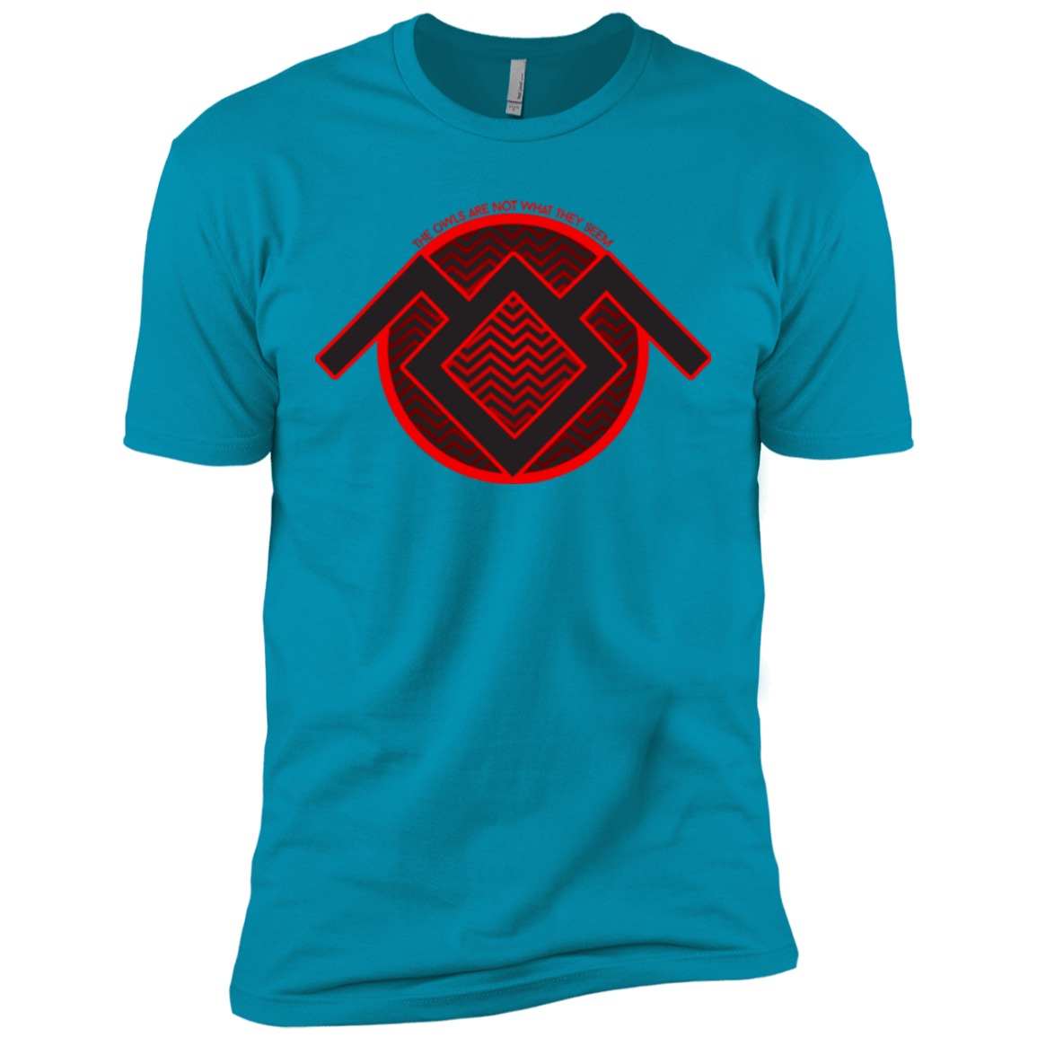 T-Shirts Turquoise / X-Small The Owls are Not what they Seem Men's Premium T-Shirt