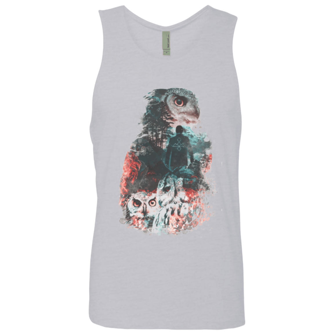 T-Shirts Heather Grey / Small The Owls are Not What They Seem Men's Premium Tank Top