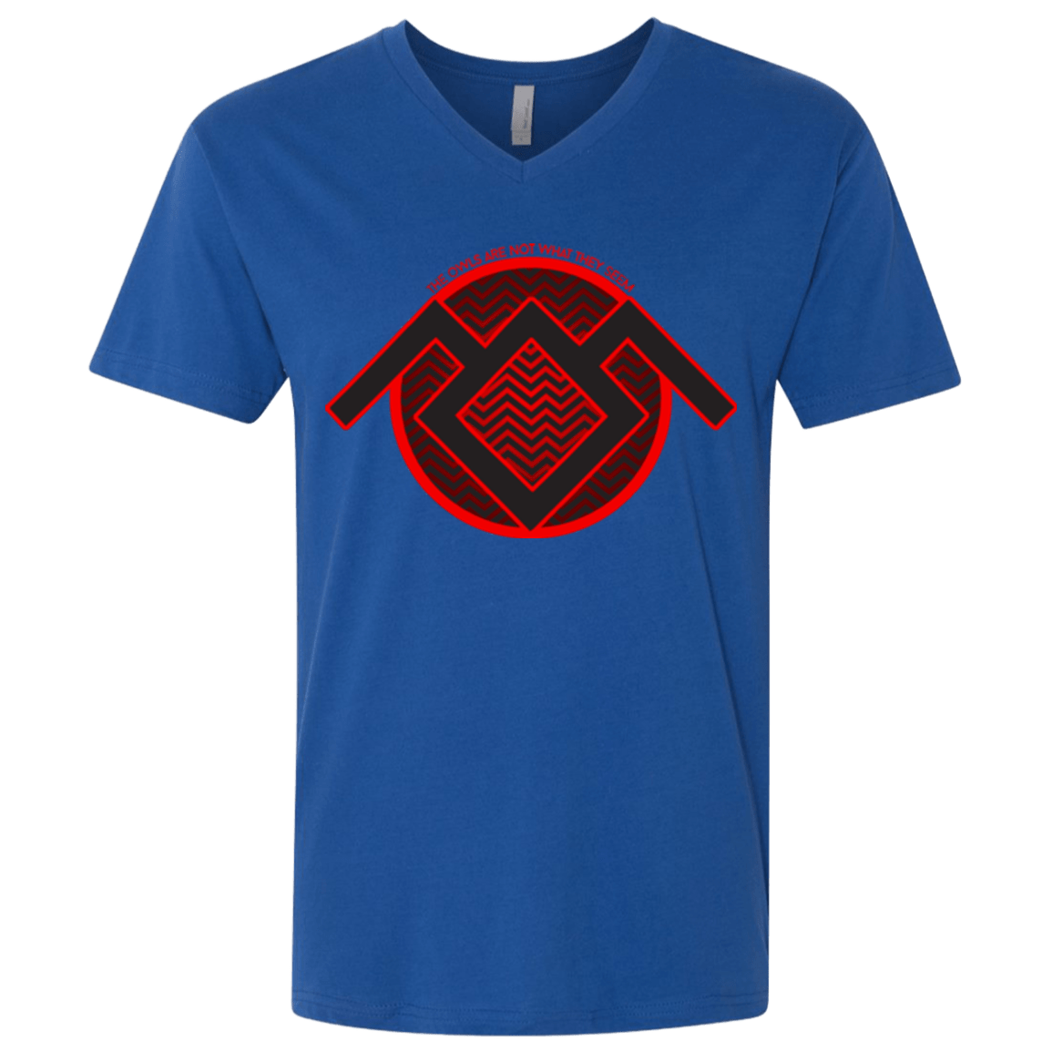 T-Shirts Royal / X-Small The Owls are Not what they Seem Men's Premium V-Neck