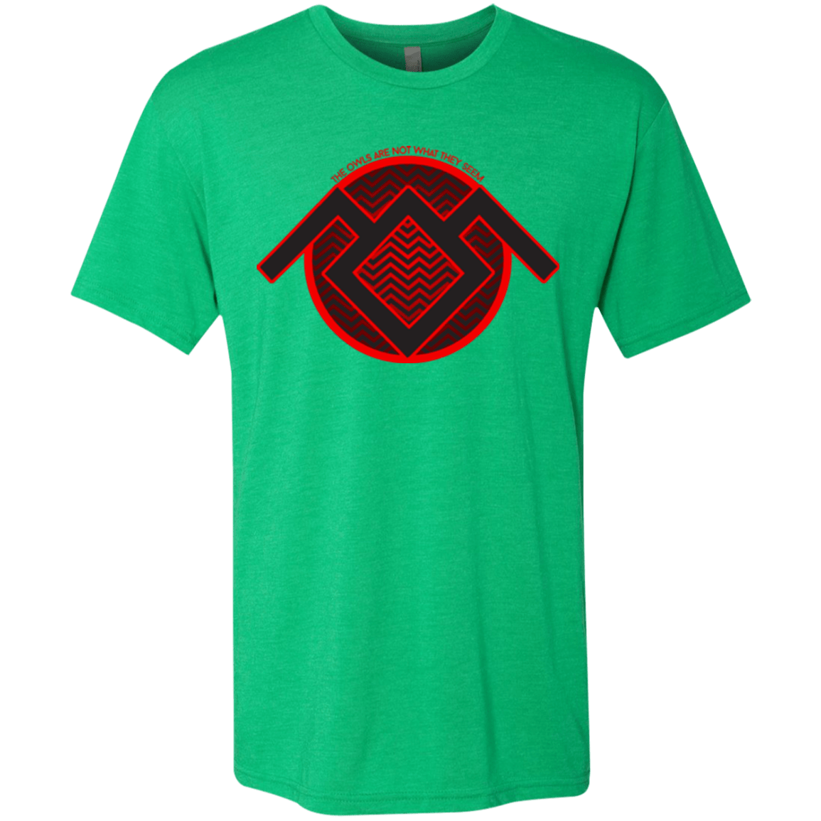 T-Shirts Envy / Small The Owls are Not what they Seem Men's Triblend T-Shirt
