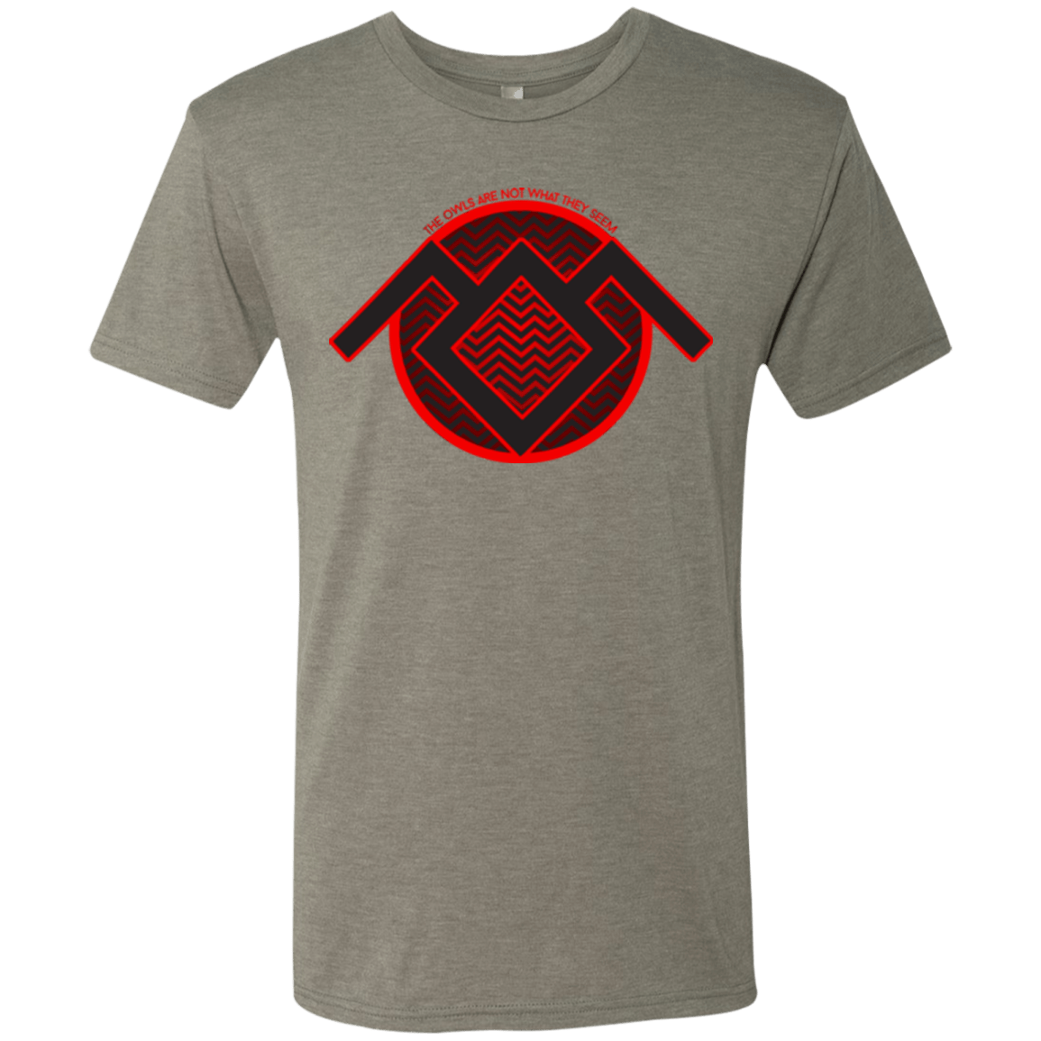 T-Shirts Venetian Grey / Small The Owls are Not what they Seem Men's Triblend T-Shirt