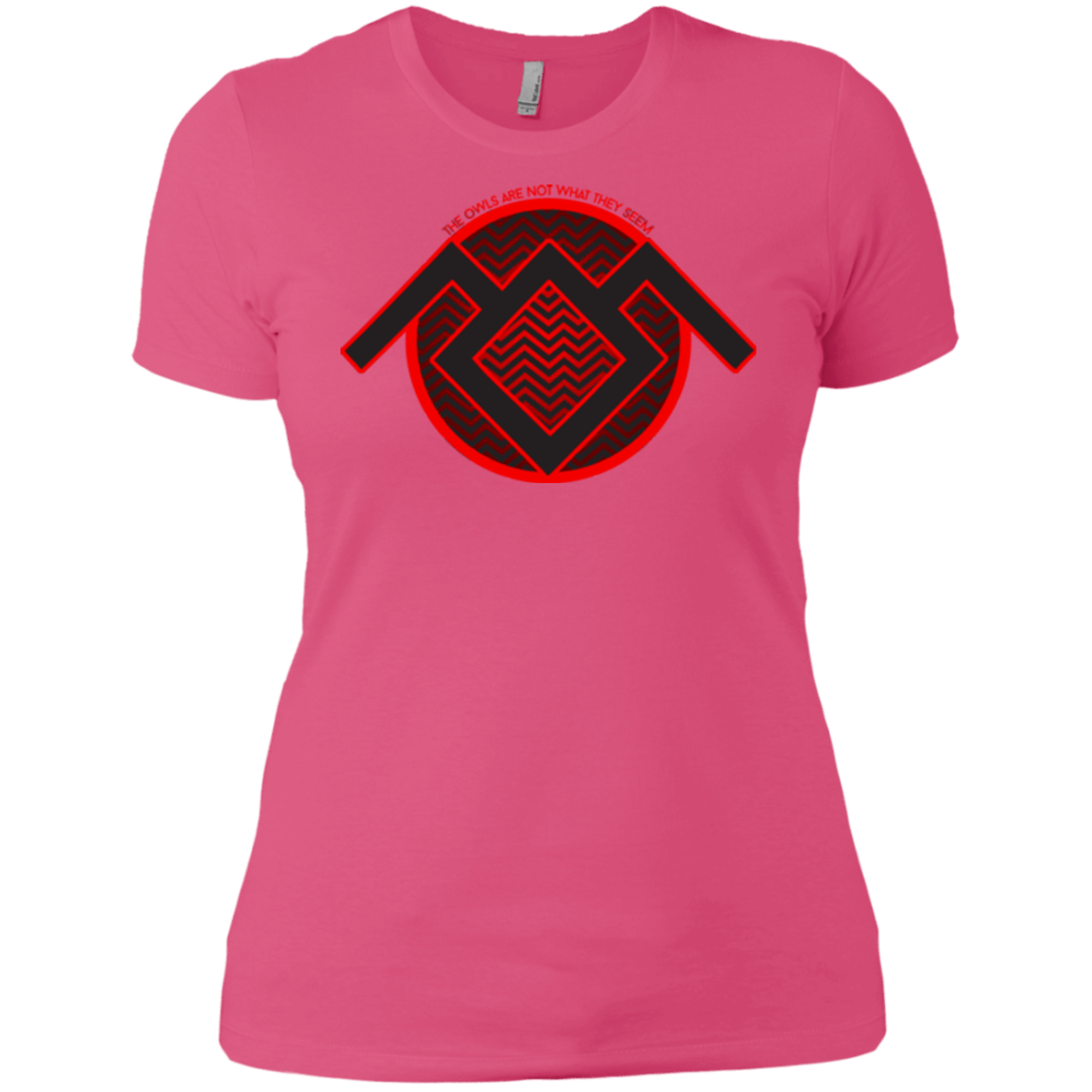 T-Shirts Hot Pink / X-Small The Owls are Not what they Seem Women's Premium T-Shirt