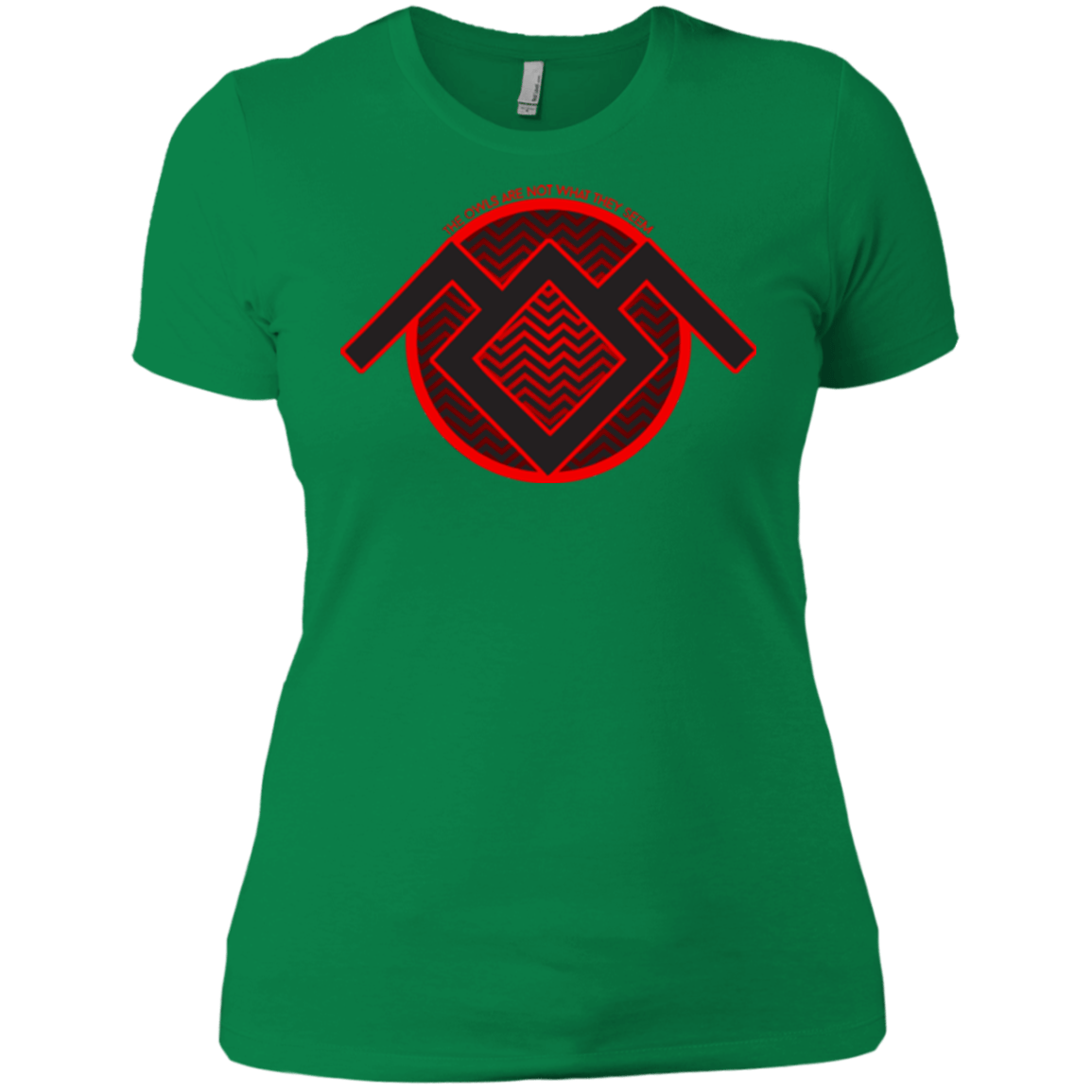 T-Shirts Kelly Green / X-Small The Owls are Not what they Seem Women's Premium T-Shirt