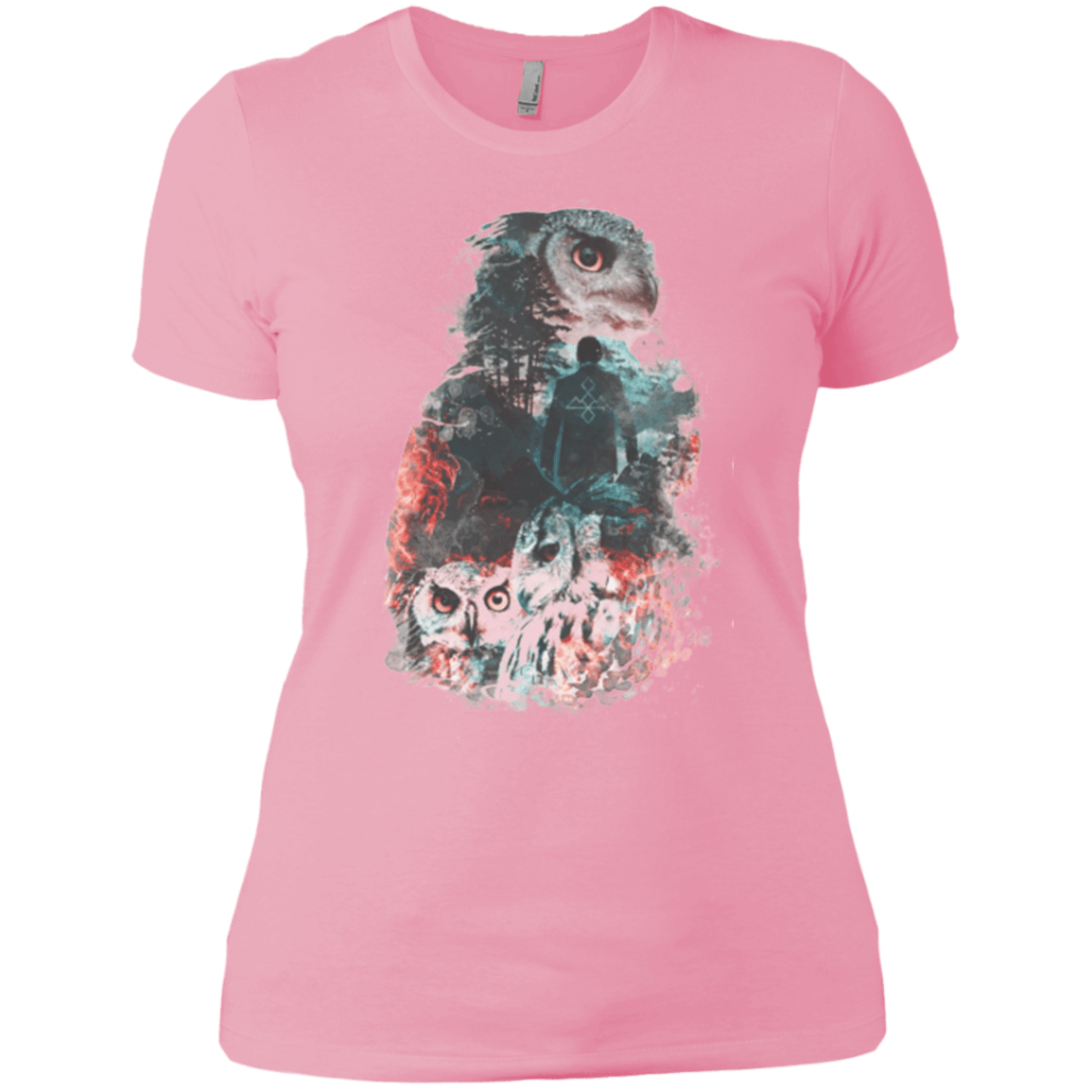 T-Shirts Light Pink / X-Small The Owls are Not What They Seem Women's Premium T-Shirt