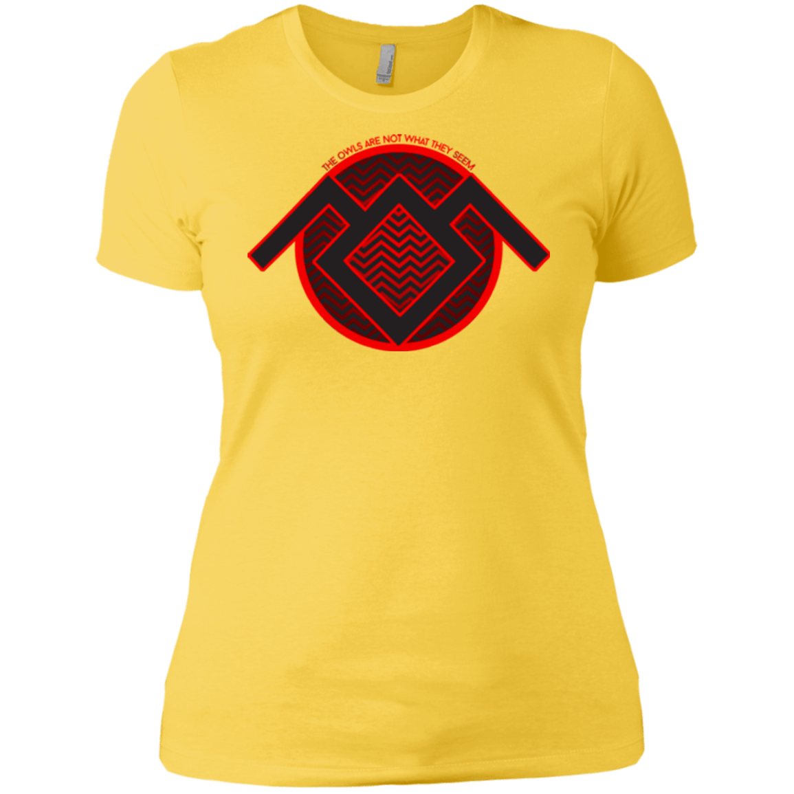 T-Shirts Vibrant Yellow / X-Small The Owls are Not what they Seem Women's Premium T-Shirt