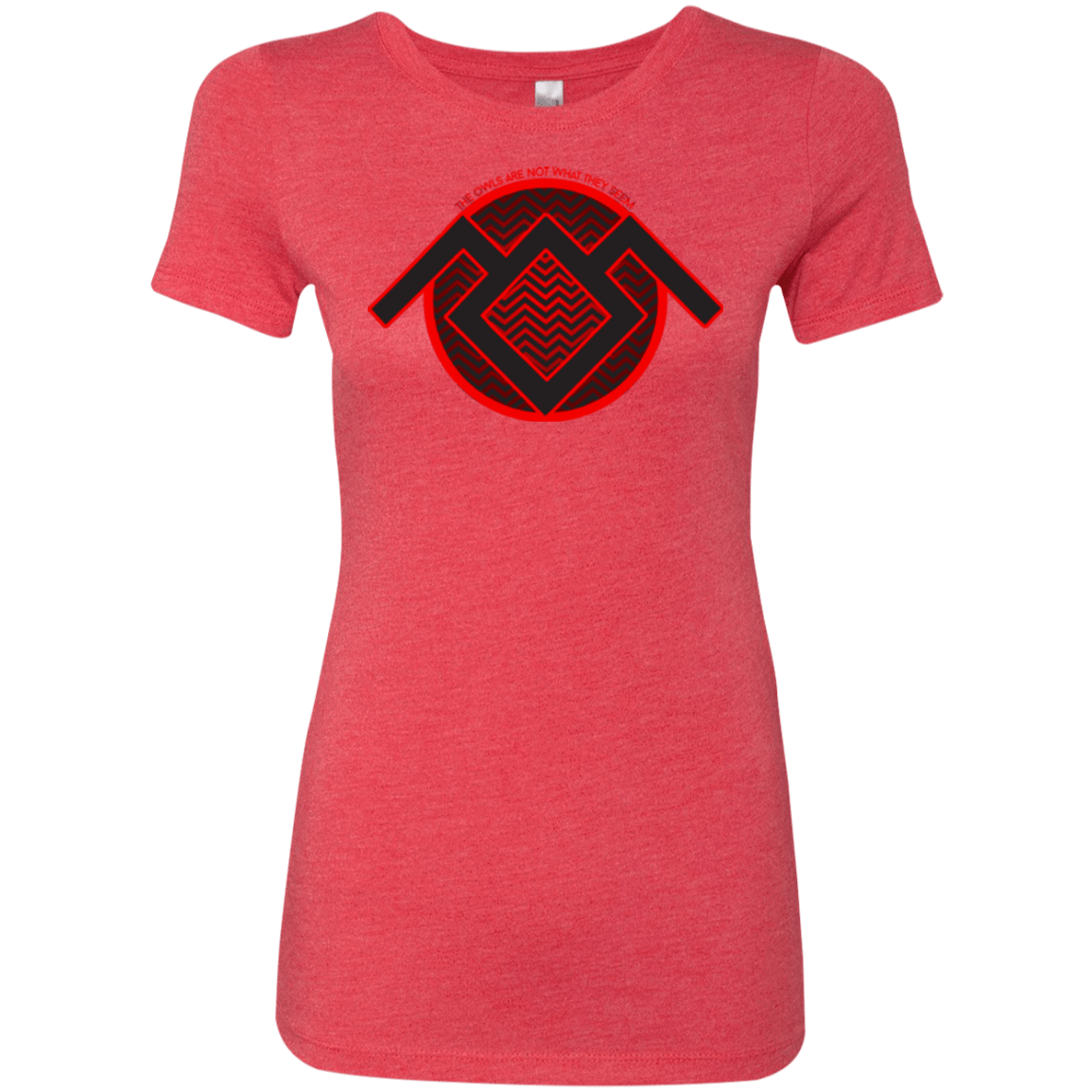 T-Shirts Vintage Red / Small The Owls are Not what they Seem Women's Triblend T-Shirt